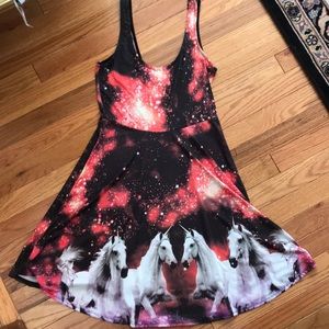 Galaxy unicorn dress